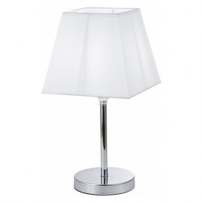 Evoluce SLE107604-01 Прикроватная лампа Хром/Белый E14 1*40W