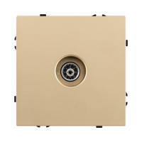 Розетка спутниковая SAT, золотой Kollinger Eclipse EC-021GD