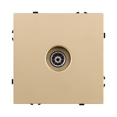 Розетка спутниковая SAT, золотой Kollinger Eclipse EC-021GD