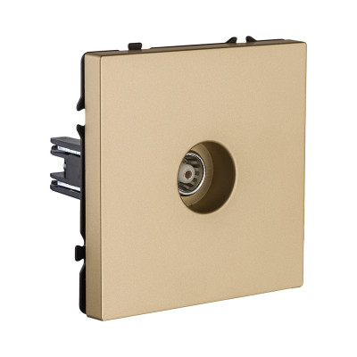 Розетка спутниковая SAT, золотой Kollinger Eclipse EC-021GD