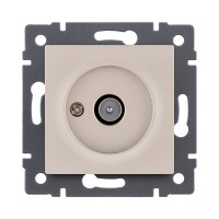 Розетка TV (папа), золотой Kollinger REA-007GD для Aspekt, Eleganz, Reflex Розетка TV (папа), золотой Kollinger REA-007GD для Aspekt, Eleganz, Reflex