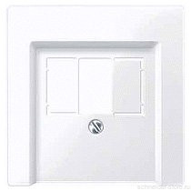 SM Накладка TAE/USB, активн. бел.