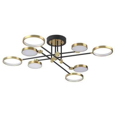 4320/75CL MIDCENT ODL22 167 металл/черный с бронзой Потолочный светильник IP20 LED 65W 2677Лм DENZEL
