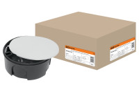 Монтажная коробка У195 СП D75х30мм, крышка, TDM Electric, SQ1402-0195