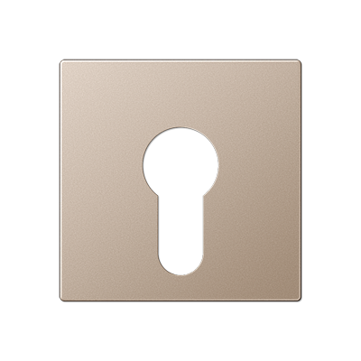 Крышка для выключателя с замком; шампань, A525PLCH