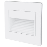 Светильник встраиваемый светодиодный 1W, 80LM, 3000K, белый, LN13/JD13, Feron 41193