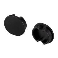 Заглушка ARH-ROUND-D20-DUAL BLACK глухая (Arlight, Пластик), 039303