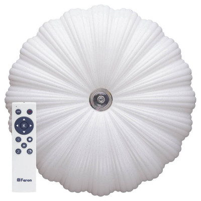 Светильник светодиодный управляемый  с пультом 72W, Max. 5760Lm, 3000К-6000K, AL4051 Hygge, Feron 41236