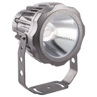 Светодиодный прожектор, D90xH115, IP65 10W 85-265V, зеленый, LL-886, Feron 32238