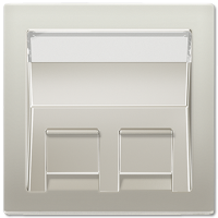 накладка для модульных гнезд, ES569-30BFPL-L