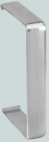 Simon SConnect Накладка стыковая для TK11081-8, алюминий, TKA105208-8