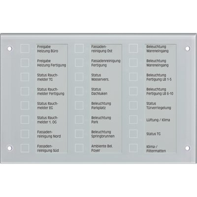 KNX сигнальная панель, MBT2424