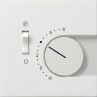 1492112 Gira Накладка для термостатов с пов. ручкой и контр. лампой 1492112 Gira Накладка для термостатов с пов. ручкой и контр. лампой