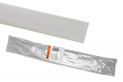 Термоусаживаемая трубка ТУТнг 40/20 белая по 1м (25 м/упак) TDM Electric, SQ0518-0292