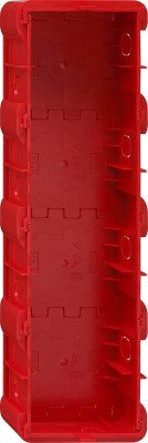 289400 Gira Монтажная коробка Е2 4-местная