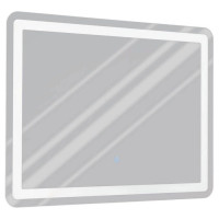 99839 Зеркало с подсветкой BUENAVISTA 1, LED 24W, 2000lm, IP44, L800, H600, A30, алюминий, серебряны