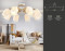 Потолочный светильник E27*8, AMBRELLA LIGHT, TR9522