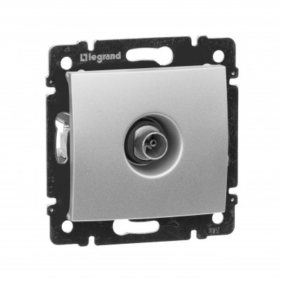 Legrand Розетка TV (телевизионная) - Legrand Valena - "звезда" - алюминий, 770129