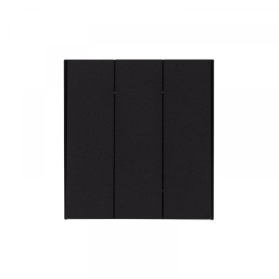 Выключатель STRONG 3 кл 10А с/у антрацит KRANZ, KR-78-0707-5