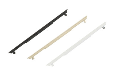 N2170 BL - Вставка декоративная для клавиш выключателей/переключателей/кнопок, 1-модульная, серия Zenit, цвет альпийский белый - 2CLA217000N1101