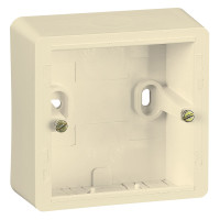 Legrand Коробка для накладного монтажа - Cariva - высота 41 мм - слоновая кость, 773798