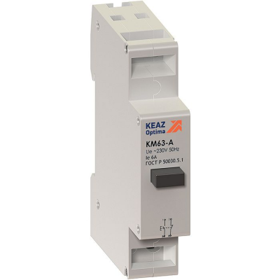 Кнопка управления модульная OptiDin KM63-A-02-УХЛ3, КЕАЗ, 138900