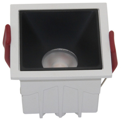 Downlight Alfa LED Встраиваемый светильник, цвет: Бело-черный 10W