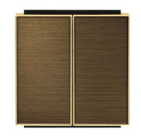 8511 OE - Клавиша для 2-клавишных выключателей/переключателей/кнопок, серия SKY, цвет античная латунь - 2CLA851100A1201