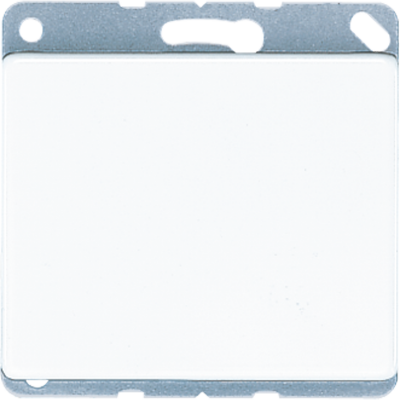 Крышка глухая с опорным кольцом; белая, SL561BWW