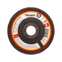 Круг лепестковый торцевой, P24, 115х22,2мм KRANZ, KR-90-0004