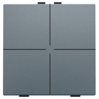 Niko Home Control Свинцово-серый Кнопка 4-клавишная, 220-51004