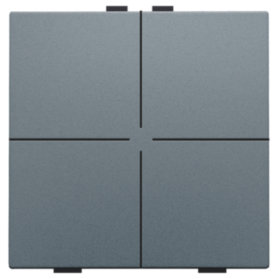 Niko Home Control Свинцово-серый Кнопка 4-клавишная, 220-51004