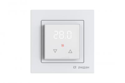 Терморегулятор Ридан Room, с комбинацией датчиков, белый, 16А , 21RT0103R