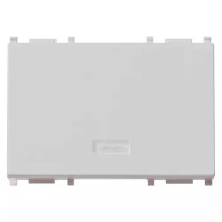 Vimar Клавиша на 3 модуля с диффузором, серебро, 14028.SL Vimar Клавиша на 3 модуля с диффузором, серебро, 14028.SL