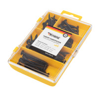 Набор саморезов по дереву (60 шт/уп) KRANZ, KR-01-3101-10