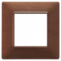 Vimar Накладка для 2 модулей из технополимера с отделкой под натуральное дерево макоре, 14642.33