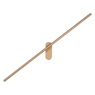 Arte Lamp PRIMA, Бра, цвет арматуры - ЗОЛОТО, цвет плафона/декора - БЕЛЫЙ, 1х9W LED, A2028AP-1GO