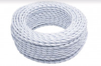 Bironi Провод 2*2,5 Белый (глянец) 20м, B1-425-071-20