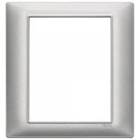 Vimar Накладка на 8 модулей серебро металлизованное, 14668.71