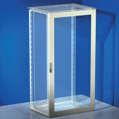 Дверь с ударопрочным стеклом, для шкафов DAE//CQE 1000 x 1000 мм (упак. 1шт), ДКС R5CPTE10100