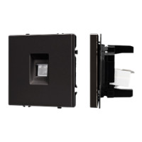 054305 - Механизм компьютерной розетки SCT-NOBE-MPC1-SFPL-BK (RJ-45, CAT6) (Arlight, -)