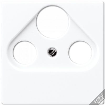 Крышка для SAT-TV-FM-розеток, фиксация винтом; дюропласт; шампань; A500, A561PLSATCH