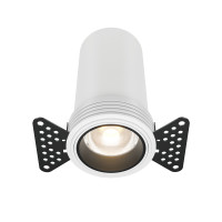 Maytoni Technical Встраиваемый светильник FOCUS LED 3000K 12Вт 60°, DL125-L12-3K-TRS-W