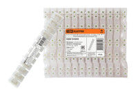 Зажим винтовой ЗВИ-30 полипропилен 1,5-10мм2 12пар 100°С белый (индивидуальная упаковка) TDM Electric, SQ0510-0045 Зажим винтовой ЗВИ-30 полипропилен 1,5-10мм2 12пар 100°С белый (индивидуальная упаковка) TDM Electric, SQ0510-0045