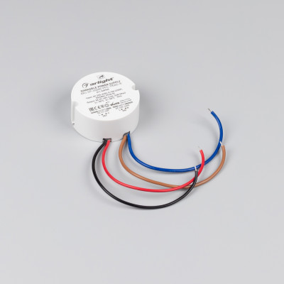 Блок питания ARJ-SP-40600-PFC-TRIAC-R (24W, 27-40V, 600mA) (Arlight, IP44 Пластик, 5 лет), 040965