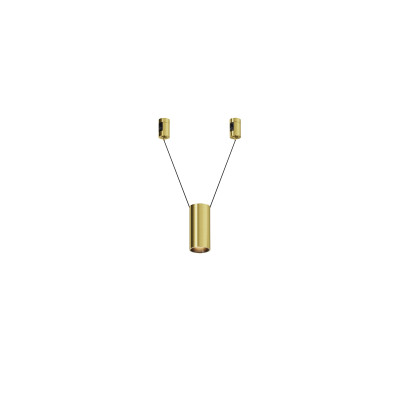 Maytoni Technical Трековый подвесой светильник Focus Led Flarity 3000K 12Вт 36°, TR157-1-12W3K-BS