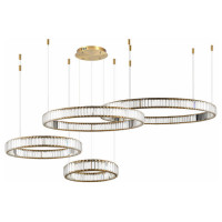 ST LUCE SL1622.303.04 Люстра подвесная ST-Luce Латунь/Прозрачный LED 1*190W 4000K