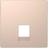 D-Life Накладка для розетки 2-ной RJ11/RJ12, шампань