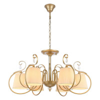 Evoluce SL177.203.06 Светильник подвесной Золотистый/Белый E14 6*40W