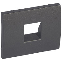 Legrand Лицевая панель - Galea Life - для телефонной розетки RJ11 и RJ ISDN - Dark Bronze, 771295